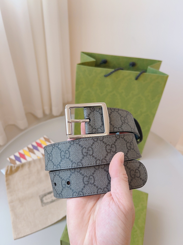 スーパーコピーグッチベルト着用イメージ